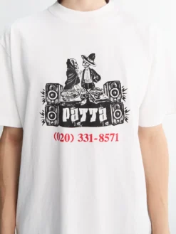 DJ Skully T-Shirt i Hvid