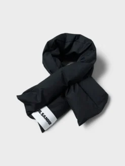 Down Scarf i Sort