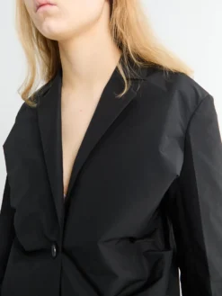 Faille Coat i Sort