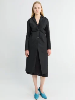 Faille Coat i Sort