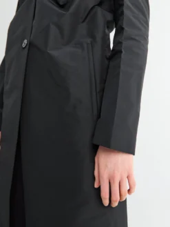 Faille Coat i Sort
