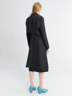 Faille Coat i Sort