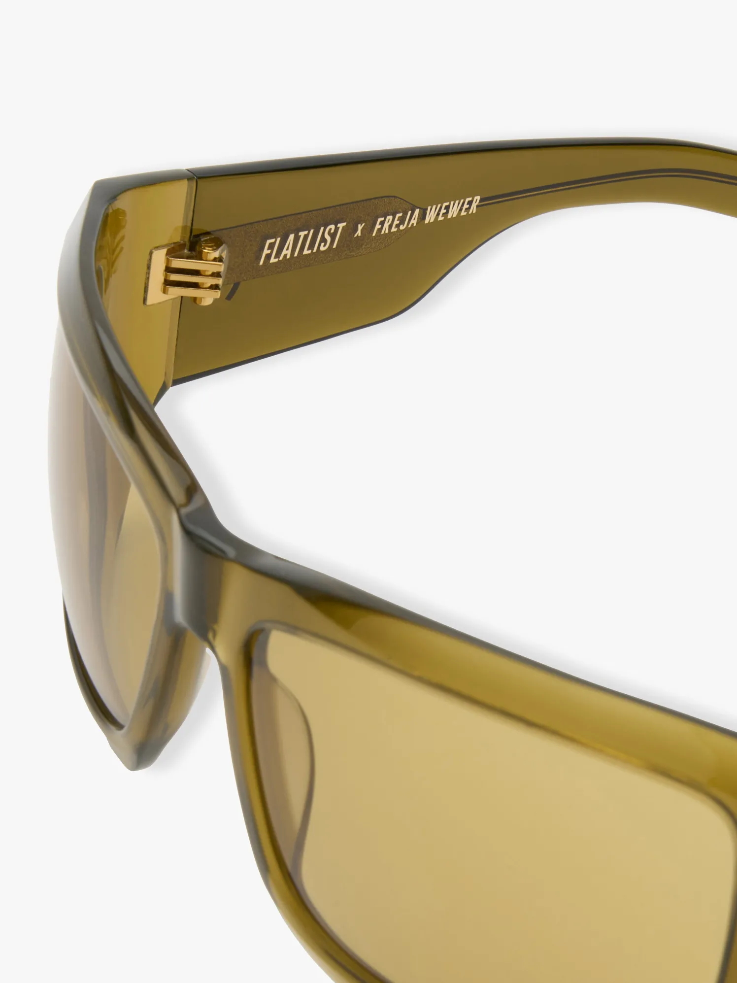 Fargo Solbriller i Crystal Olive and Smoked Olive Linse