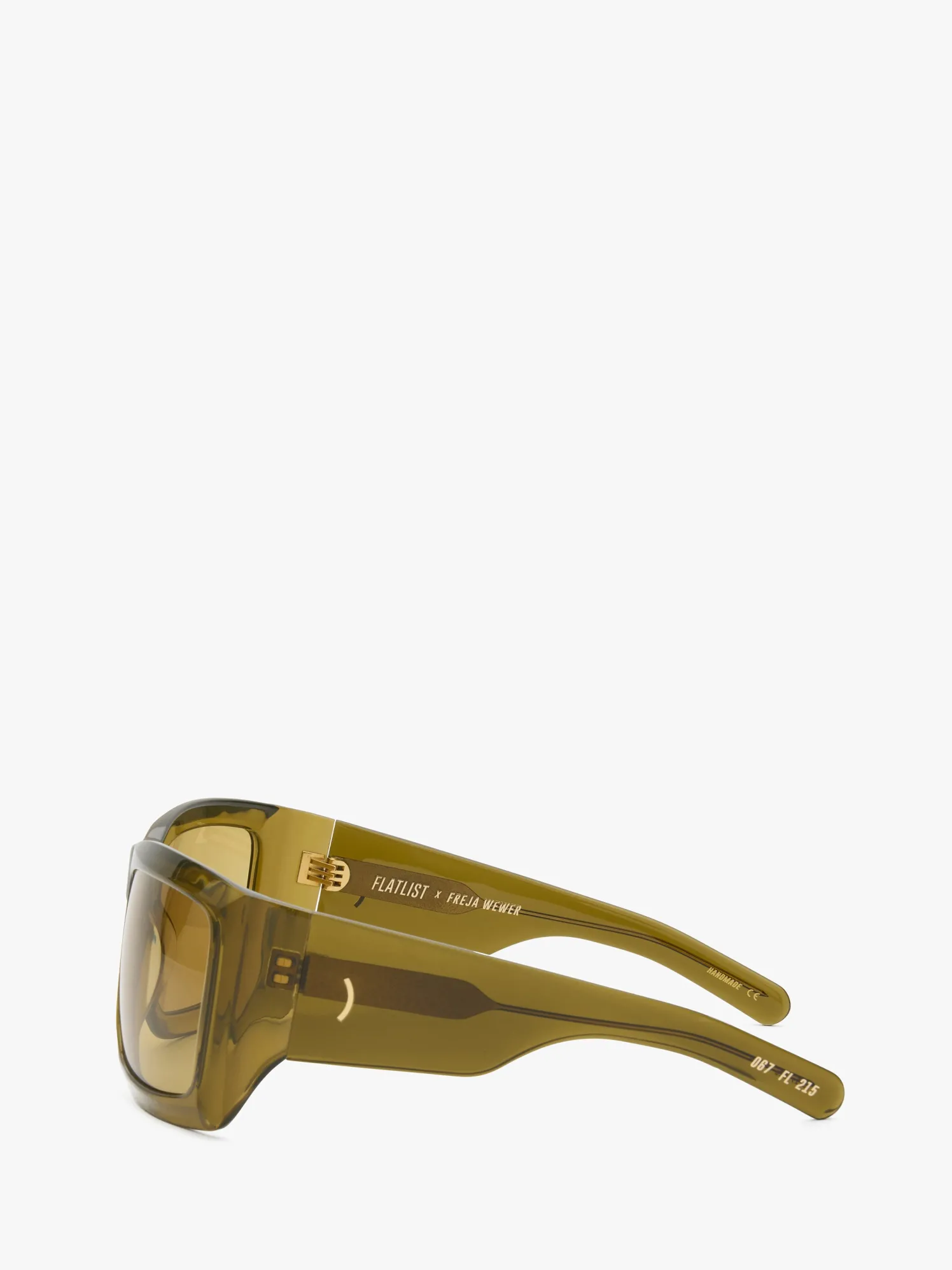 Fargo Solbriller i Crystal Olive and Smoked Olive Linse