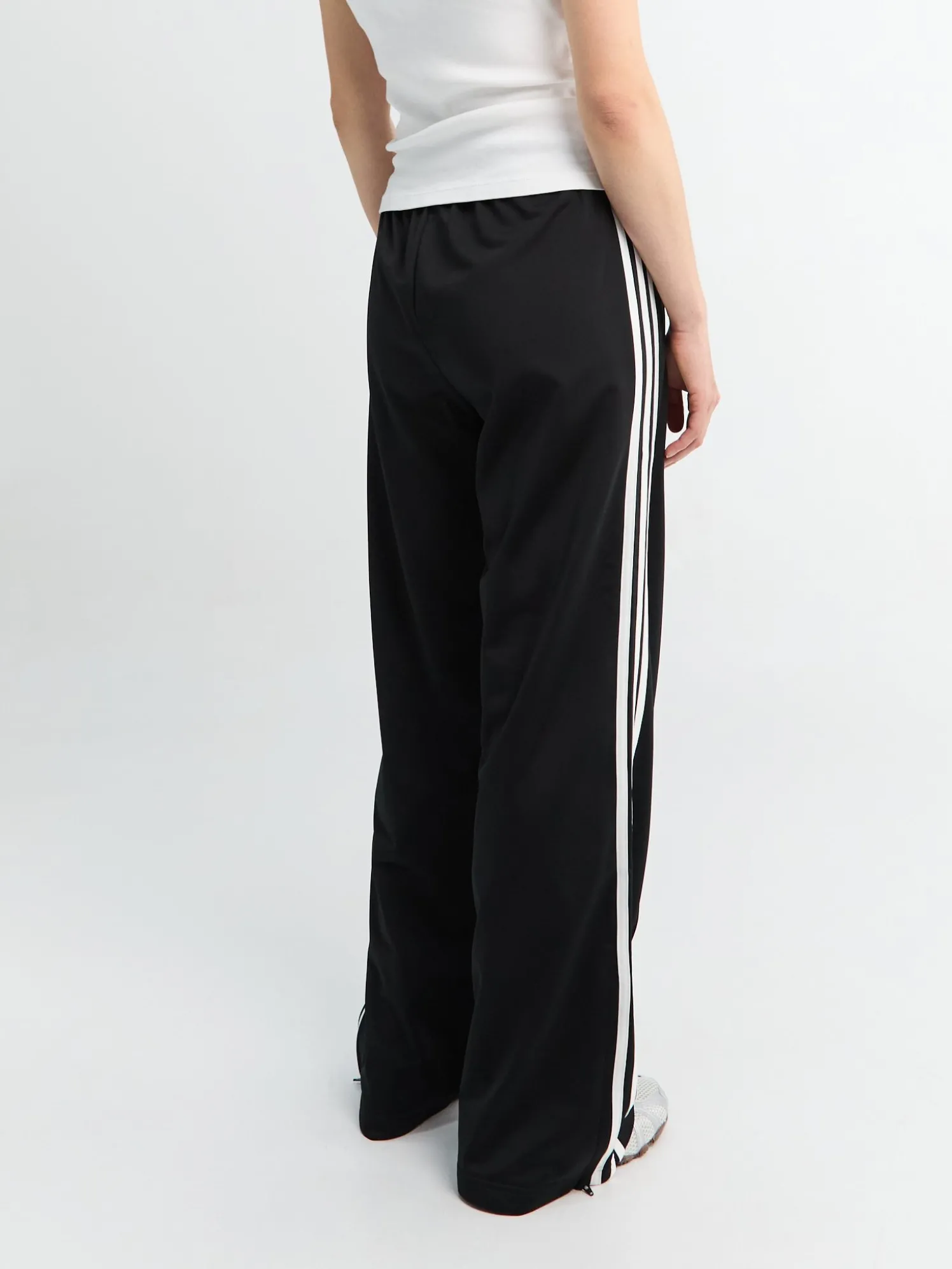 Firebird Loose Trackpants i Sort og Hvid