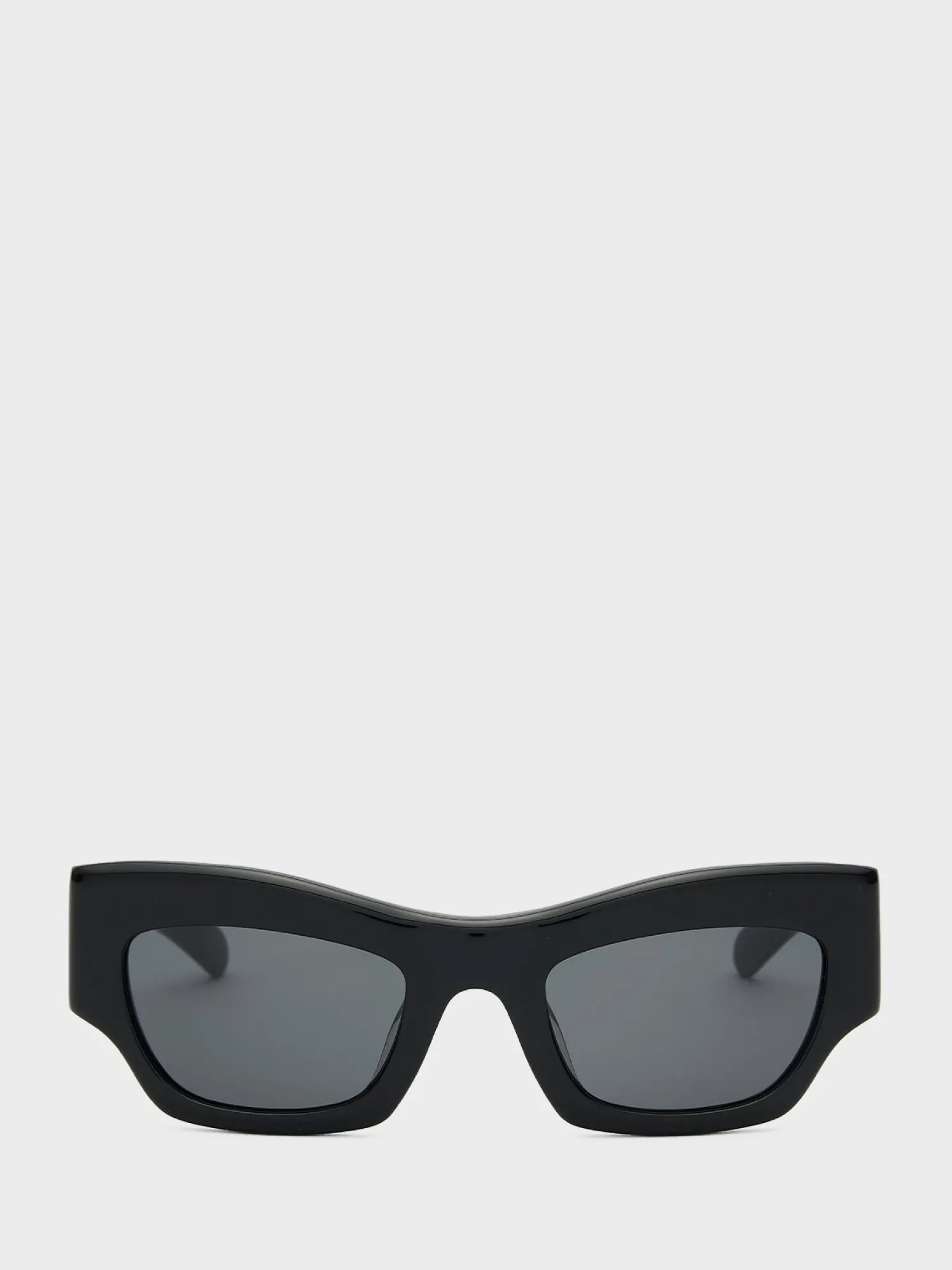 Flatlist x Sunflower Shade 03 Solbriller i Solid Black og Solid Black Lens