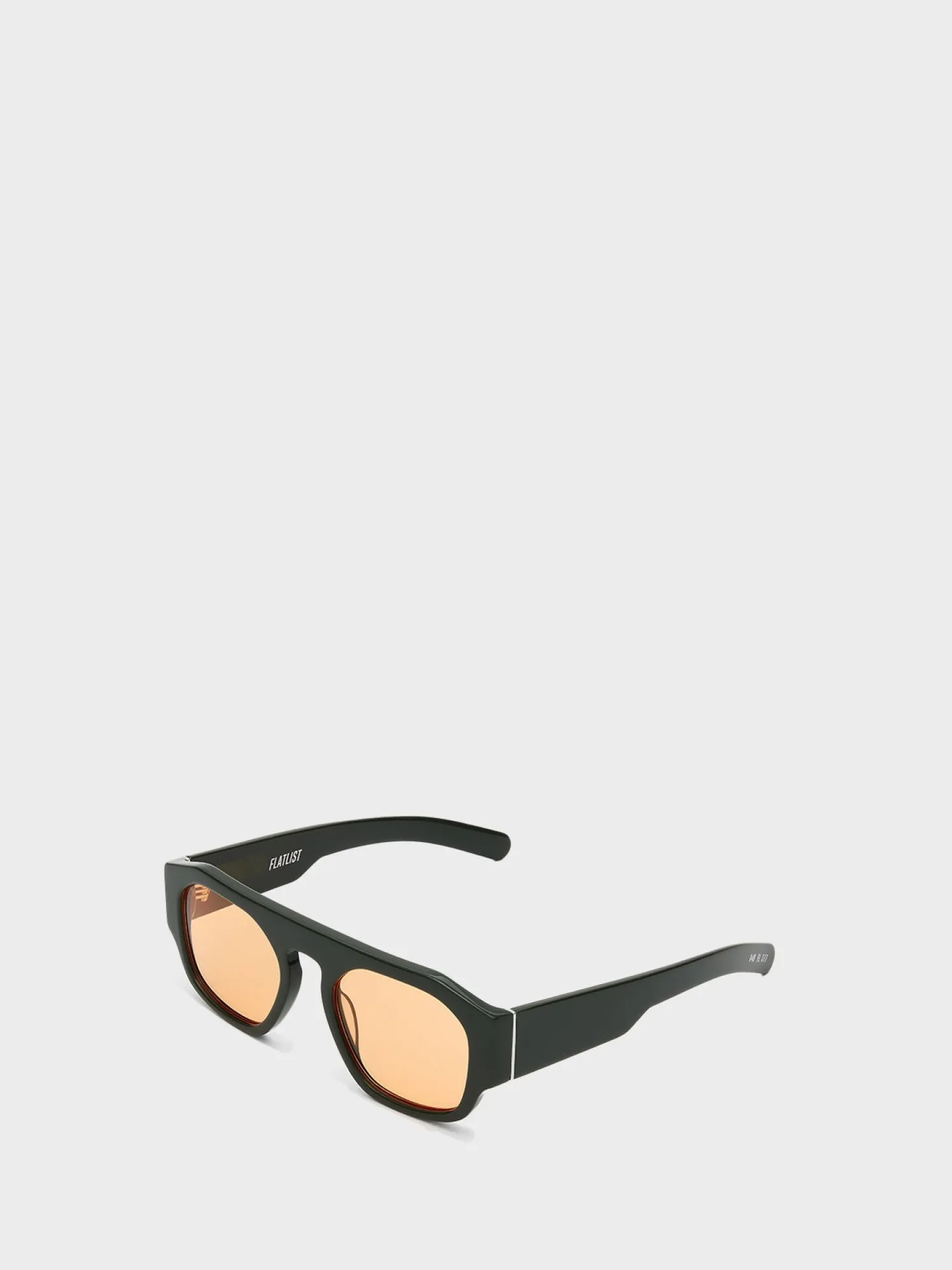 Flatlist x Sunflower Shade 02 Solbriller i Forest Green og Solid Orange Lens