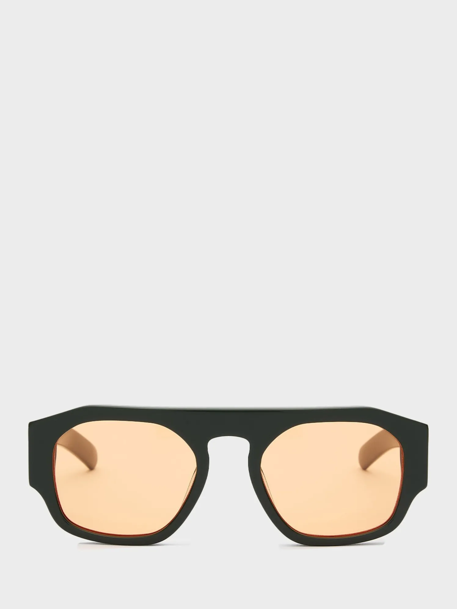 Flatlist x Sunflower Shade 02 Solbriller i Forest Green og Solid Orange Lens