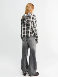 2006F Loose Fit Jeans i Vasket Sort