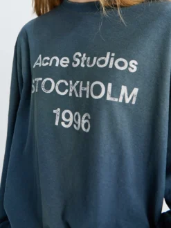 FN-UX-TSHI000016 T-Shirt i Mørkeblå