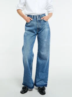 2021F Regular Fit Jeans i Mid Blue