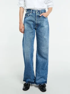 2021F Regular Fit Jeans i Mid Blue