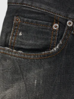 2023F Super Baggy Fit Jeans i Black Trafalgar