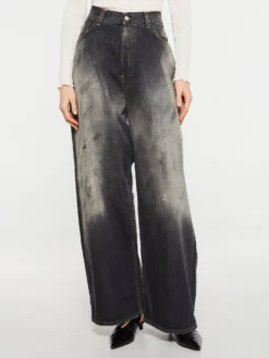 2023F Super Baggy Fit Jeans i Black Trafalgar
