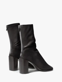 Glove Ankle Boots 80 i Mørk Chokolade