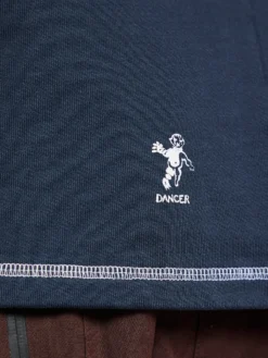 Half Zip Shirt i Navy