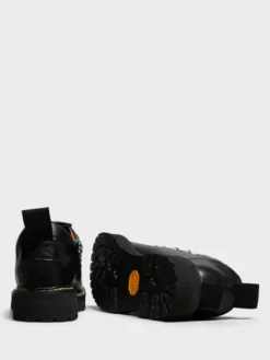 High Boots Low i Sort