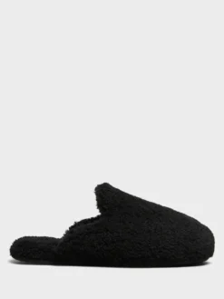 Hjemme Slippers i Sort