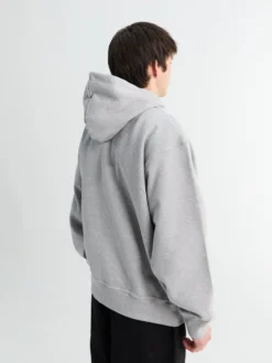 Italic Hoodie i Heather Grå