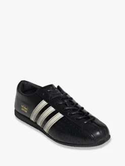 Japan Lux Sneakers in Core Black, Cloud White og Gold Metallic