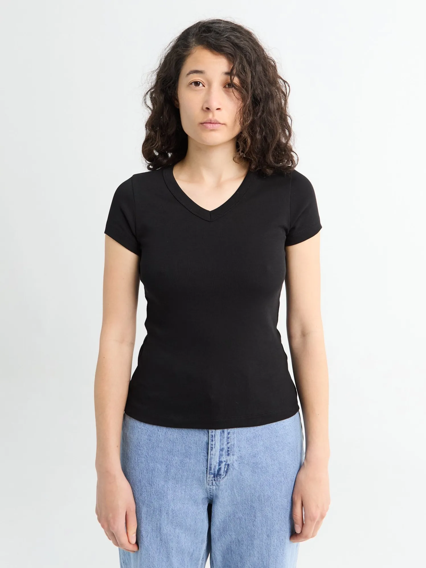 Jill Baby Tee i sort