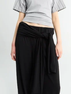 Kith Wrap Trousers i Navy Blå