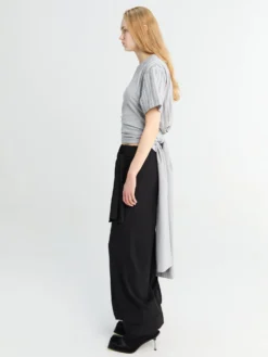 Kith Wrap Trousers i Navy Blå