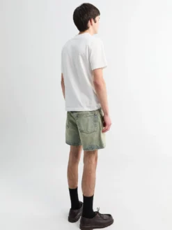 Korte Løse Shorts i Lys Vintage Støv