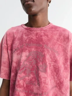 Lake T-shirt i Rød