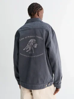 Lake Zip Jacket i charcoal