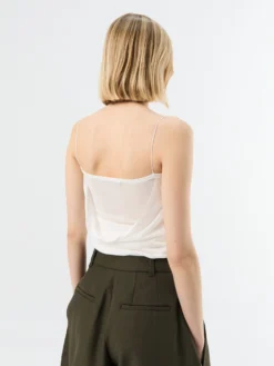 La Maille Plumetis top i Off White