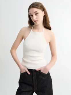 La Maille Tablier i Off White