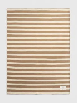 Lambswool Tæppe i Hereford Stripes