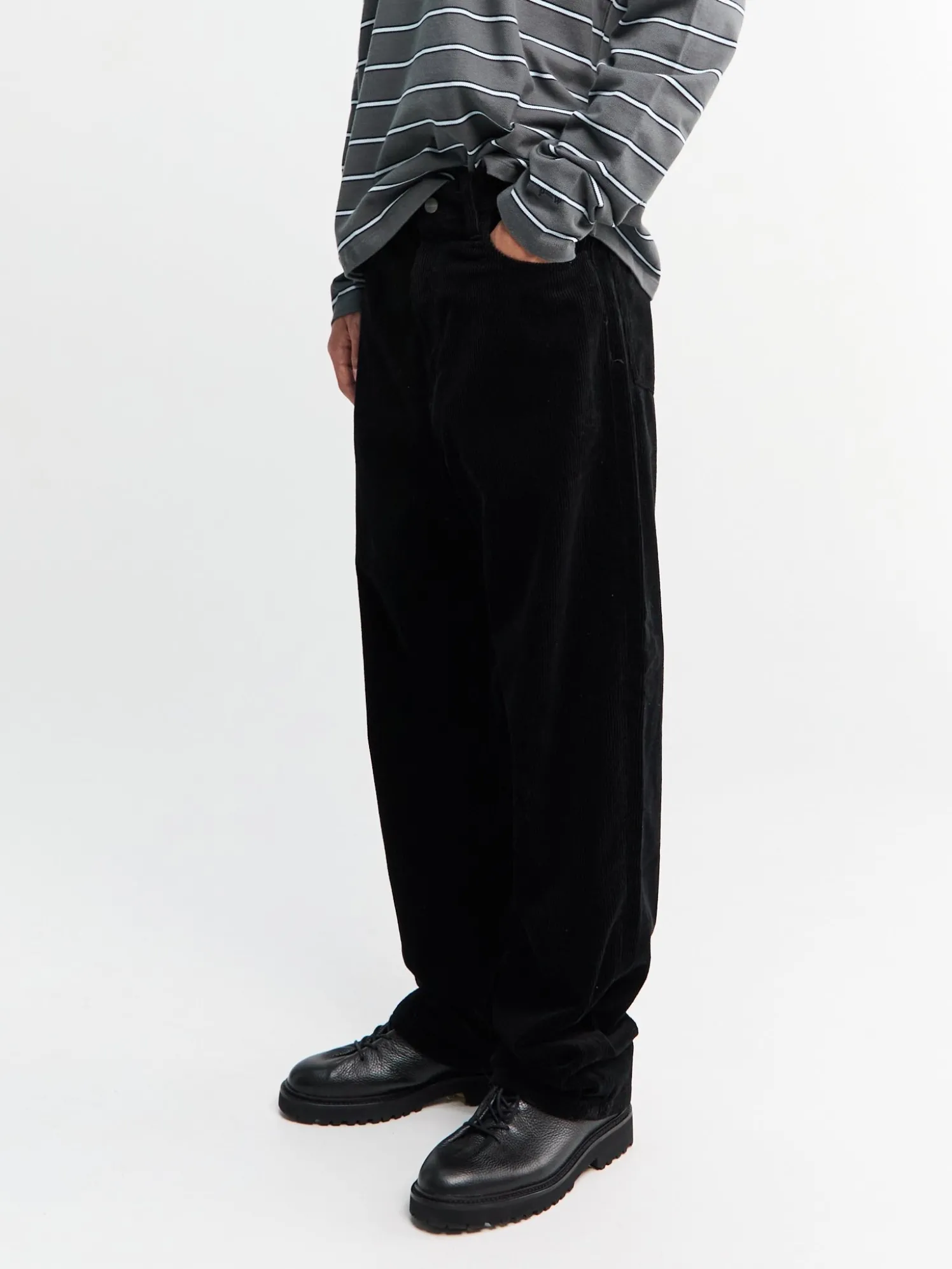 Landon Pant 'Coventry' Corduroy i Sort