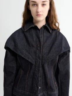 La Veste Chale in Dark Navy