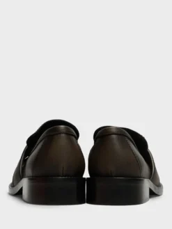 Leather Loafers i Brun