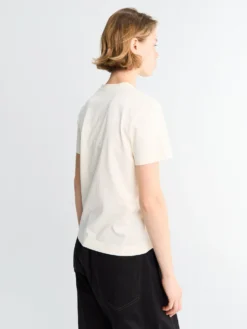 Le Gros Grain Logo T-shirt i Lys Beige