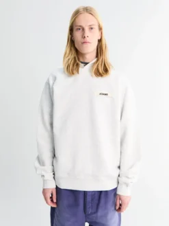 Le Hoodie Gros Grain i Grå