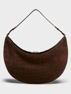 Le Ovalo Hobo Taske i Mørk Brun