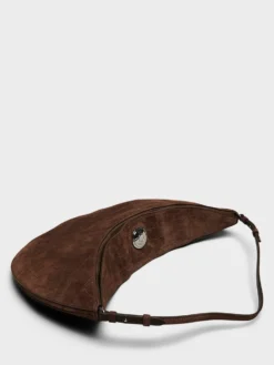 Le Ovalo Hobo Taske i Mørk Brun