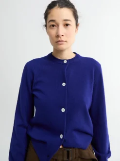 Letvægts Cardigan i Violet Night