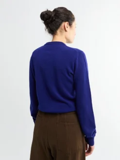 Letvægts Cardigan i Violet Night