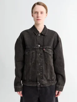 Levi's X Jordan Type III Trucker Jacket i Sort