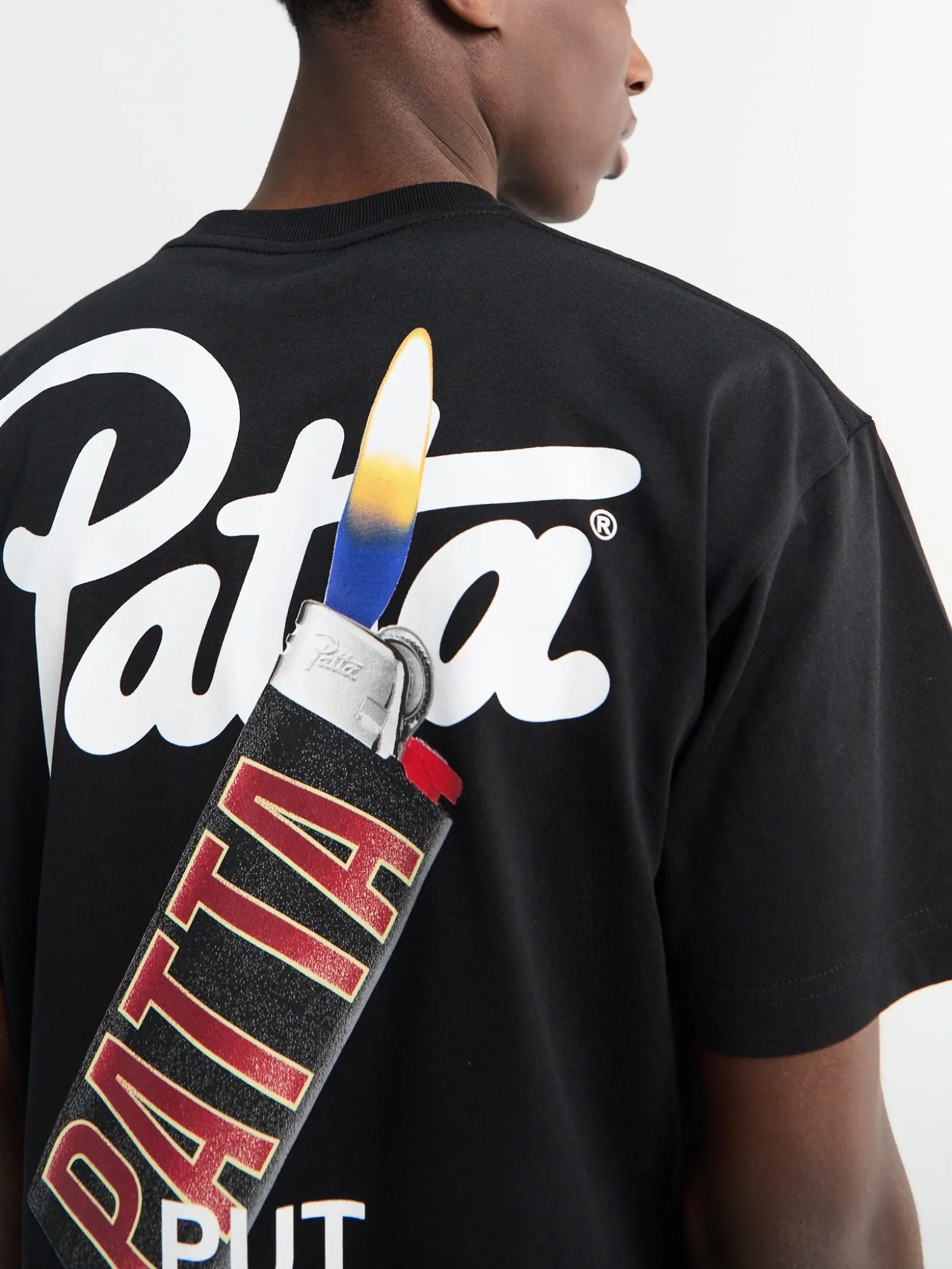 Lighters T-Shirt i Sort
