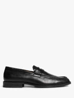 Light Loafer i True Dyed Sort Læder