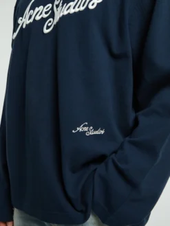 Logo Crewneck i Deep Blue