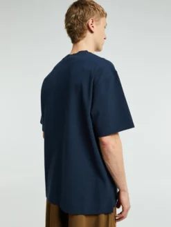 Logo T-shirt i Deep Blue