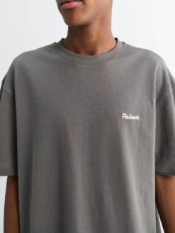 Logo T-shirt i koksgrå