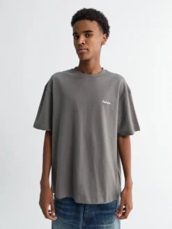 Logo T-shirt i koksgrå