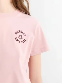 Logo T-shirt i Pink